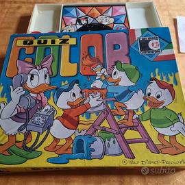 gioco da tavolo,  Quiz Color Disney,  1970