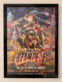 LOCANDINA UFFICIALE FILM ONE PIECE STAMPEDE