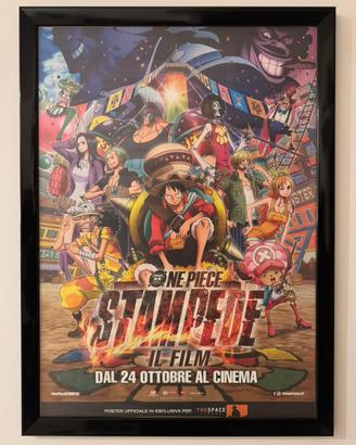 LOCANDINA UFFICIALE FILM ONE PIECE STAMPEDE