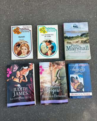 Lotto 6 Libri Harmony Romanzi Storici e Vintage