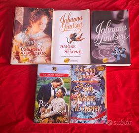 set romanzi rosa storici Johanna Lindsey