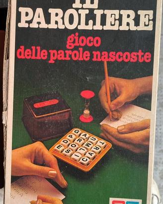 Il Paroliere Gioco In Scatola Editrice Giochi