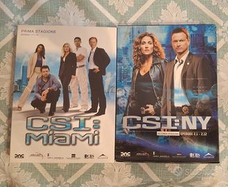 Lotto 2 cofanetti dvd C.S.I