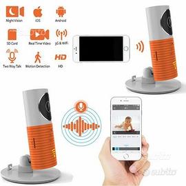 Smart camera videocamera wireless wifi visione not