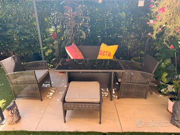 Set pranzo relax giardino