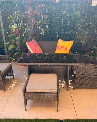Set pranzo relax giardino