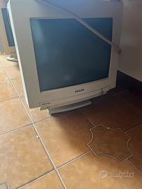 Monitor computer Philips Brillance 107 CRT Vintage