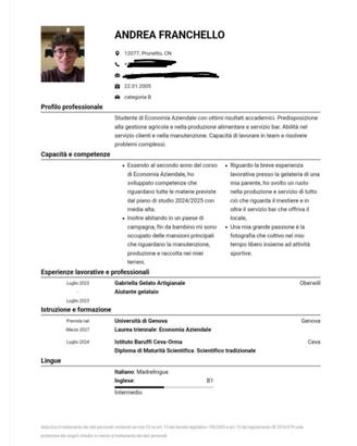 Lavoro estivo/oltre anche in campagna/raccolta