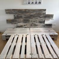 Struttura letto in bancali EPAL