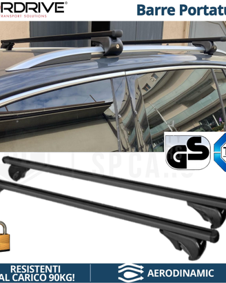 Noleggio Barre Portapacchi per Auto con Railing