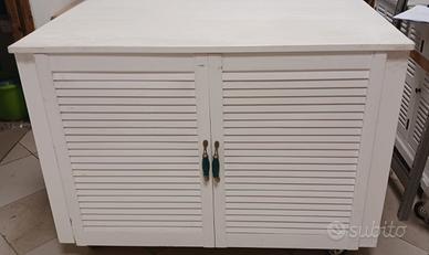 MOBILE BIANCO DUE SPORTELLI