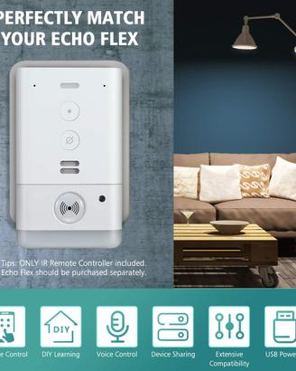 amazon alexa echo flex + wifi smart IR