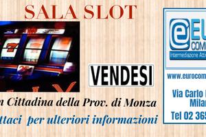 136/24 Piccola SALA SLOT di mq 65 in zona Monza