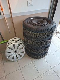 Gomme Continental nuove 205/55R16 cerchi Mercedes