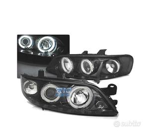 FARI OCCHI ANGEL CCFL OPEL VECTRA B 99-02 NERI