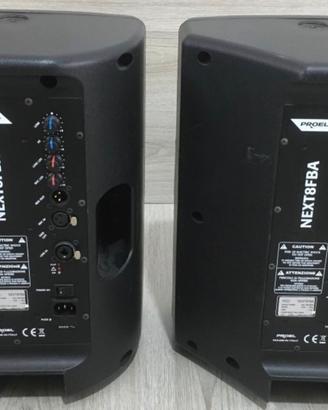 Coppia di Casse attive