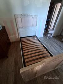 letto con rete doghe 105 x 195