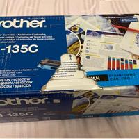 NUOVO CARTUCCIA TONER ORIGIN BROTHER TN-135C CIANO