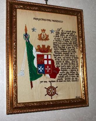 Quadro preghiera marina militare