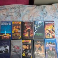 lotto di 9 film vhs