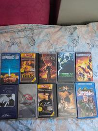 lotto di 9 film vhs