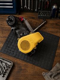 Cover Copri ventola 3D per Booster e Bws Giallo