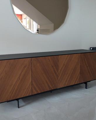 Madia legno nero