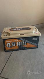 Batteria Power Queen 12V 140Ah LiFePO4 Bluetooth