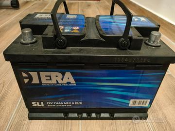 Batteria Auto 12V 74 Ah 680A ERA S57411 Come nuova