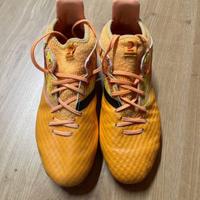 Scarpe calcio Kipsta arancio/giallo tg.33