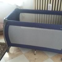 LETTINO LODGE INGLESINA colore blu + materasso