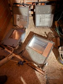 Fari industriali DISANO INDIO IP66 + 2 supporti