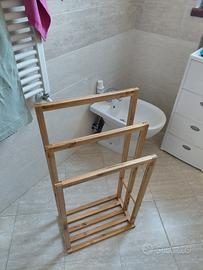 Portasciugamani in legno