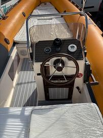 gommone 6 metri con 40/60  mercury 4t  ie