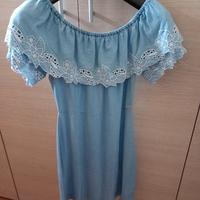 Vestito in jeans leggero