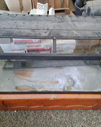 acquario con mobiletto