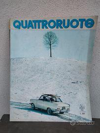 rivista quattroruote n. 1 anno 1965