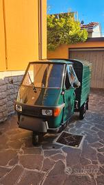 Piaggio ape 50 furgonata verde - perfetta per lavo