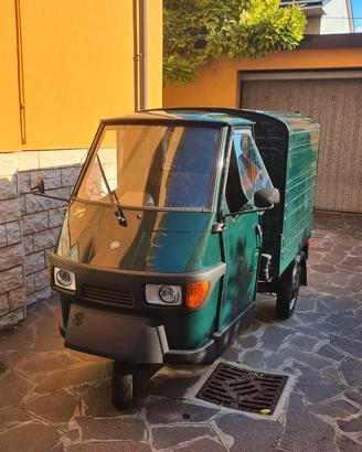 Piaggio ape 50 furgonata verde - perfetta per lavo