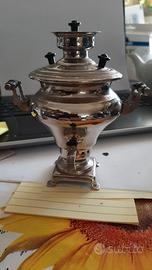 Mini Samovar in acciaio vintage
