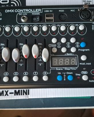 Mini Centralina Luci Dmx 192 Canali