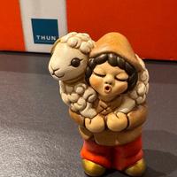 Pastore con pecora presepe Thun