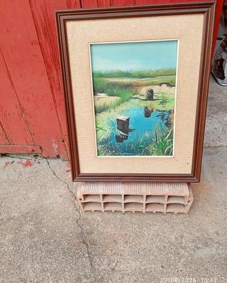 quadro olio su tela 