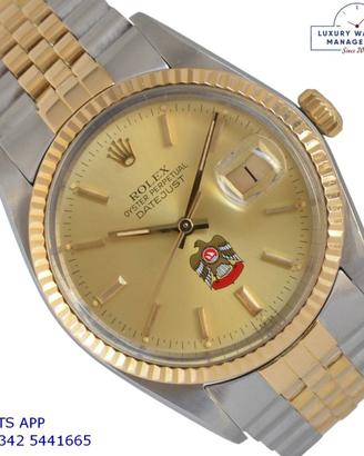 ROLEX  Datejust 16013  UAE Quraysh Hawk Abu Dhabi
