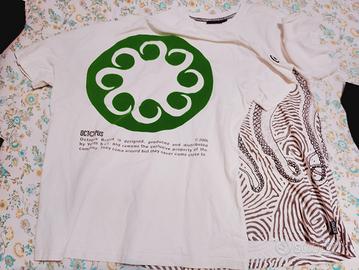 2 maglie octopus originali veste S, ma veste M