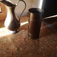 vasi vintage in rame 