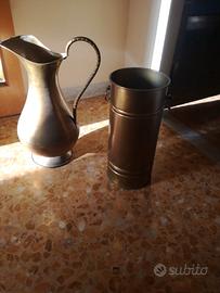 vasi vintage in rame 