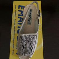 Sandali donna con zeppa Emanuela numero 35