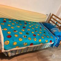 Letto + materasso +comodino