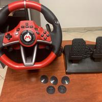Volante Mario Kart Racing Wheel Pro + Pedali